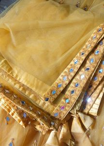 New George's Mirror Work Lehenga