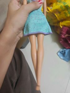 Barbie Doll in Teal Dress