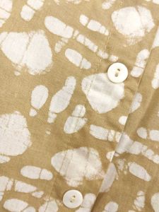 Elegant Brown and White Printed Kurta