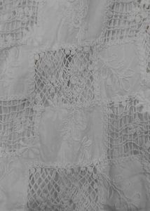Elegant White Lace Dress