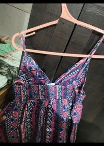 Bohemian Print Maxi Dress