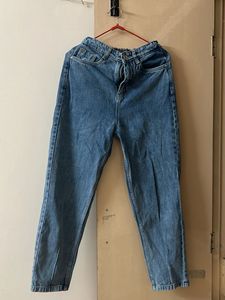 Vintage Wash High-Waisted Jeans