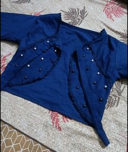 jeans top with shrug