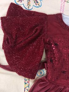 Sparkly Red Party Dress