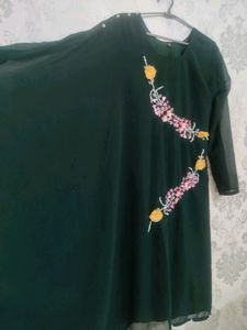 designer one sided kaftan kurti