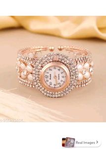 Elegant Rhinestone Bracelet Watch