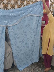Elegant Blue  curtain