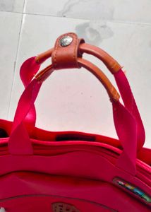 Bright Red Tote Bag made in china