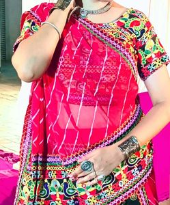 Vibrant Embroidered Lehenga Choli Set