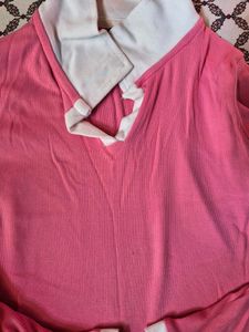 Cute Pink Long Sleeve Top🌷✨