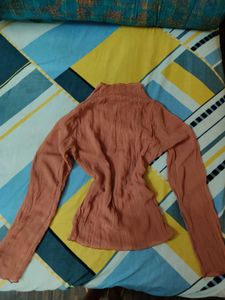 Peach Tunic Top