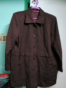 Elegant dark Brown Coat