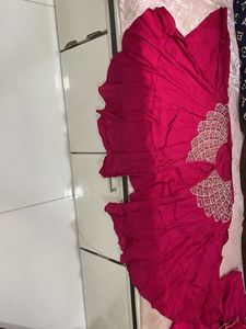 Vibrant Pink Flare Pants