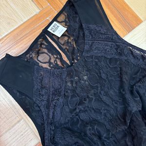 Vero Moda Black Dress With Detailed Back
