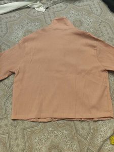 ONLY Peach Textured Shirt