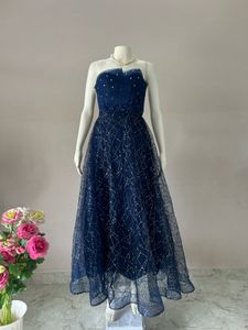 DAZZLING NAVY BLUE GOWN