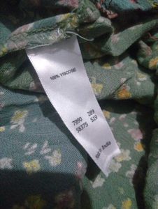 Floral Smocked Waist Dress