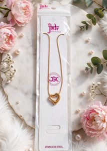 🆕Gold Heart Necklace anti tarnish
