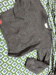 Brown Knit Sweater