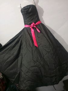Very Beautiful Black 4layer Gawn