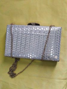 Silver Clutch