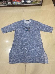 Blue 'Amsterdam' night t shirt