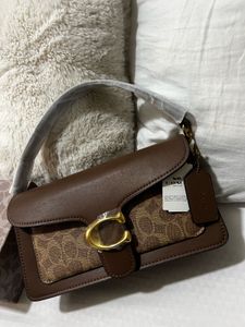Coach Signature Monogram Shoulder Bag