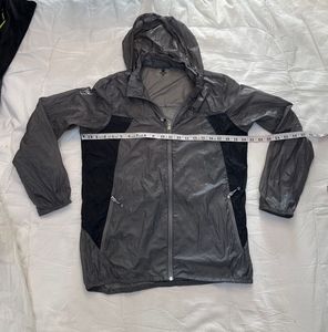 Men's Grey Lightweight Hooded Jacket