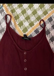 Ribbed Button-Up Mini Dress