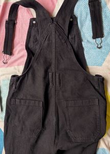 Black Denim Dungree