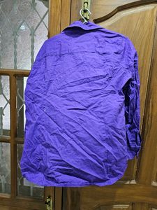 Purple formal shirt