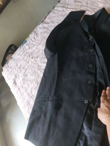 Men's Black Bandhgala Jacket or blazer