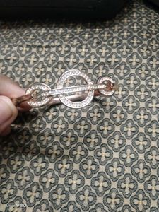 Sparkling CZ Infinity Bracelet