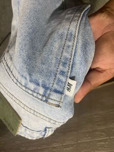 💯 H&amp;m Light Wash Wide Leg baggy Jeans