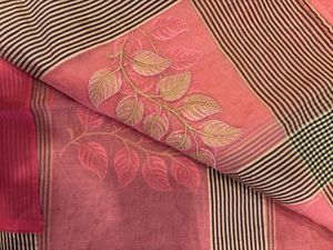 Beautiful Pink Saree with Blouse