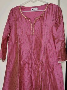Fabindia Salwar Kurta Beautiful Pink Colour