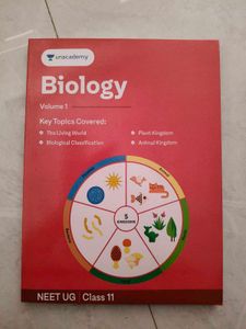 Unacademy Biology Volume 1,2,3,4,5 for NEET UG Cla