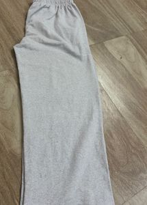 Grey Wide Leg Sweatpants