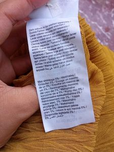 Mustard Tiered Dress