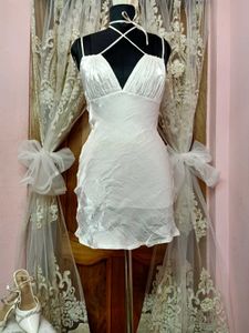 🌼White Mini Slip Dress🌼