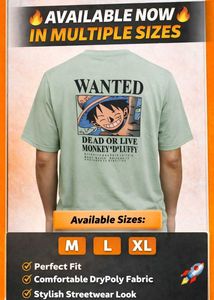 Men's Wanted Graphic T-Shirt