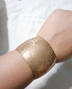 Beautiful Oxidised Brass Bangle