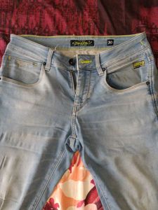 Light Wash Denim Jeans
