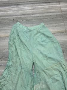 Embellished Mint Green Kurta