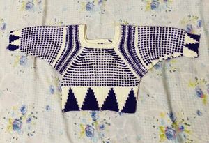 Woollen Crop top