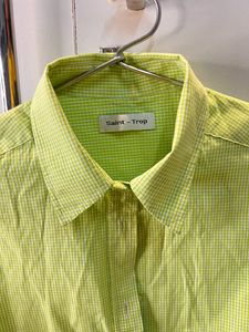 Light Green Check Shirt 💚💚