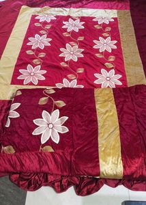 Maroon Autumn Bedding