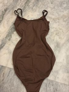 Newme brown bodysuit