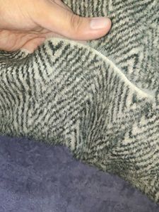 Chic Herringbone Patterned Coat