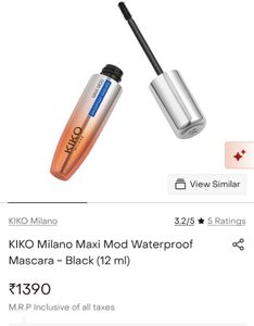 KIKO Milano Maxi Mod Waterproof Mascara